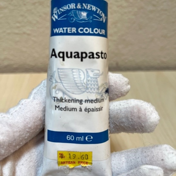 Tube of Aquapasto from Winsor & Newton. Watercolor Art Medium. NWT NEW 60ml - Picture 5 of 5